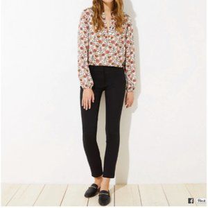 LOFT High Waisted Skinny Ankle Pants